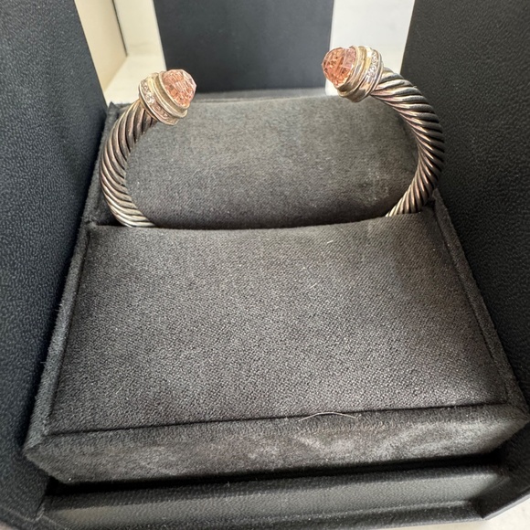 David Yurman Cable Bracelet with Diamonds - Like New! - Picture 3 of 5